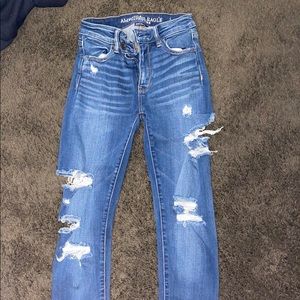 AEO high rise jeggings